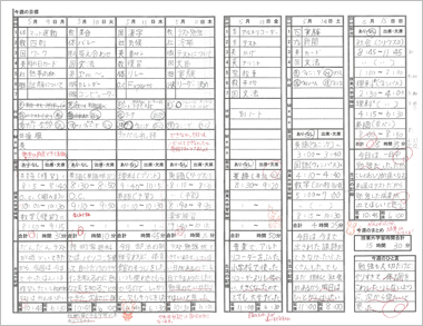 生活記録ノート